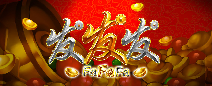 Play the classic FaFaFa pokie at Joe Fortune casino.
