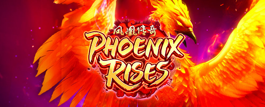 The Phoenix itself is the Wild and substitutes for other Symbols to boost your chances at a win, and the Egg is the Free Spin Scatter that could see you spinning for free with a Multiplier of up to 150x!