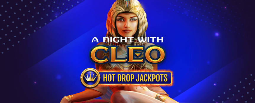 A Night with Cleo is an erotic 3 Row, 5 Reel, 20 Payline pokie where the visuals are as exciting as the Payouts! 